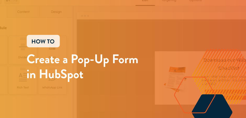 Featured image for “How to Create a Pop-Up Form in HubSpot”